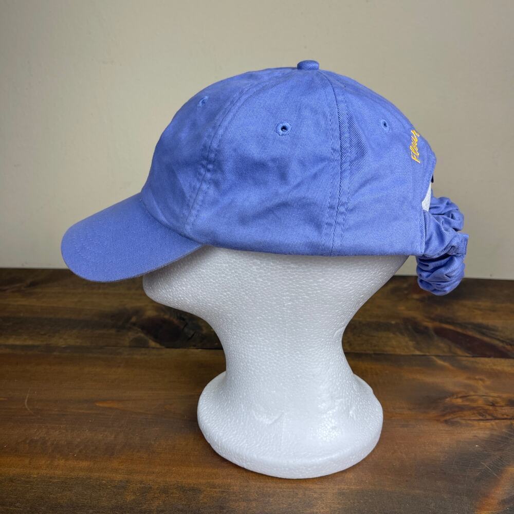 NEW The Original Scrunchie Hat by Adams Purple LSU Tigers Eye Fleur de Lis - Picture 2 of 10